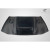 2006-2010 Dodge Charger Hellcat Redeye Look hood - 1 Piece - image 2