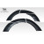 2020-2025 Ford Explorer Duraflex Warder Rear Fender Flares - 2 Pieces - image 7