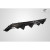 2014-2016 Mercedes CLA Class Zex Rear Diffuser - 1 Piece - image 6