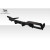 2011-2019 BMW 6 Series F06 F12 F13 Sceptre Rear Diffuser - 3 Pieces - image 6