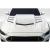 2018-2023 Ford Mustang Interceptor Hood - 1 Piece - image 3