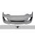 2009-2011 Porsche 911 Carrera 997 AF-1 Front Bumper (GFK) - 1 Piece (S) - image 9