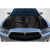 2011-2014 Dodge Charger Redeye Look Hood - 1 Piece - image 1