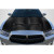 2011-2014 Dodge Charger Redeye Look Hood - 1 Piece - image 1