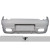 2009-2011 Porsche 911 Carrera 997 AF-1 Rear Bumper (GFK) - 1 Piece - image 2