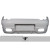 2009-2011 Porsche 911 Carrera 997 AF-1 Rear Bumper (GFK) - 1 Piece (S) - image 5
