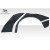 2014-2015 Mercedes CLA Class C117 CLA45 Facta Rear Fender Flares - 6 Pieces - image 6