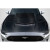 2018-2023 Ford Mustang Interceptor Hood - 1 Piece - image 1