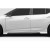 2020-2025 Nissan Sentra Sabra Side Skirt Rocker Panels - 2 Pieces - image 8