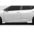 2020-2025 Nissan Sentra Sabra Side Skirts -2 Piece - image 3