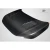 2022-2025 Honda Civic TS Carbon Fiber Hood - image 4