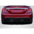 2015-2020 Mercedes C Class W205 Weaver Sport Rear Diffuser - 3 Pieces - image 1