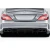 2012-2018 Mercedes W218 CLS63 Heaves Rear Diffuser - 1 Piece - image 3