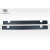 2007-2013 Mini Cooper Hatchback R56 2009-2015 Cooper convertible R57 2012-2015 Cooper Coupe / Roadster R58 R59 DL-R Side Skirt Splitters - 2 Piece - image 3