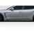 2010-2013 Porsche Panamera Aiming Side Skirt Rocker Panels - 2 Pieces - image 3