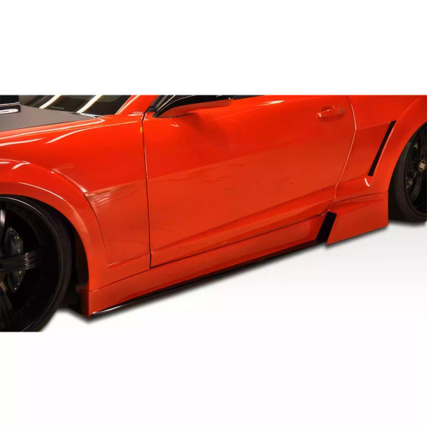 2010-2015 Chevrolet Camaro Duraflex Circuit Wide Body Side Skirts Rocker Panels 2 Piece (ed_119511)