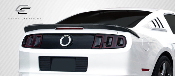 2010-2014 Ford Mustang Carbon Creations R-Spec Rear Wing Trunk Lid Spoiler 3 Piece (ed_119547)