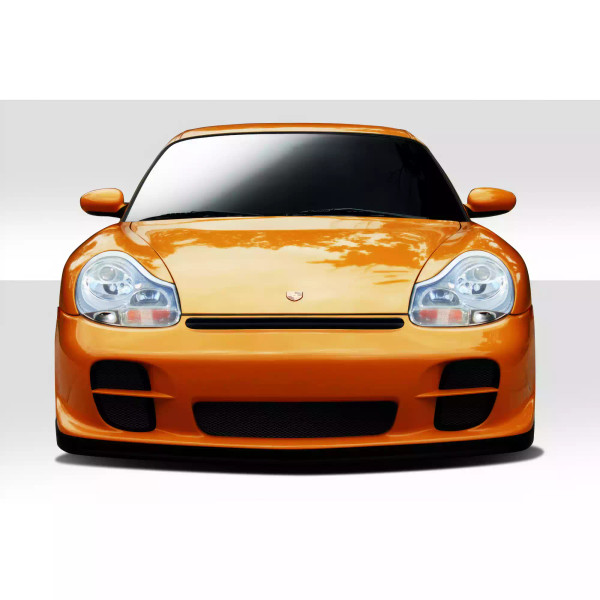 1999-2001 Porsche 911 Carrera 996 C2 C4 and 1997-2004 Porsche Boxster Duraflex GT-2 Look Front Bumper Cover 2 Piece