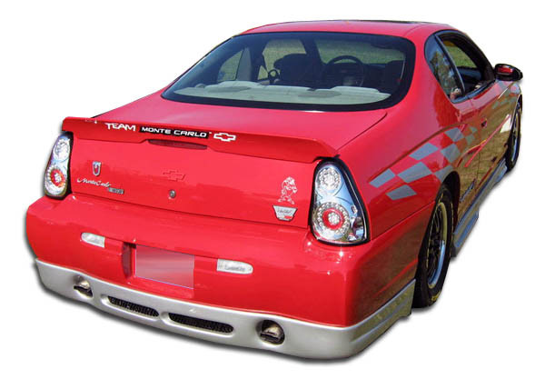 2000-2005 Chevrolet Monte Carlo Duraflex Racer Rear Lip Under Spoiler Air Dam 1 Piece