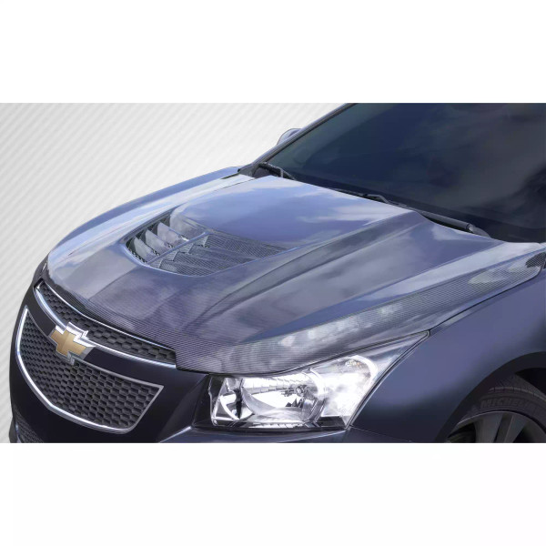 2011-2015 Chevrolet Cruze Carbon Creations Stingray Z Hood- 1 Piece