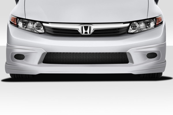 2012-2012 Honda Civic 4DR Duraflex Type M Front Lip Spoiler 1 Piece