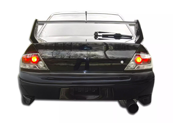 2003-2006 Mitsubishi Lancer Evolution 8 9 Duraflex V-Sport Rear Bumper Cover 1 Piece (S)