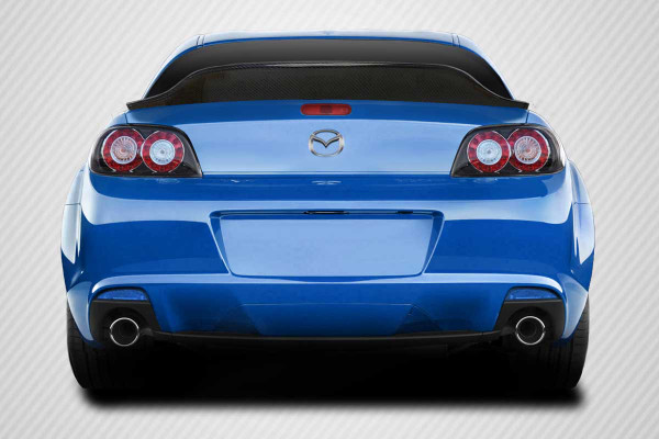 2004-2011 Mazda RX-8 Carbon Creations DriTech Darkforce Wing Spoiler 1 Piece
