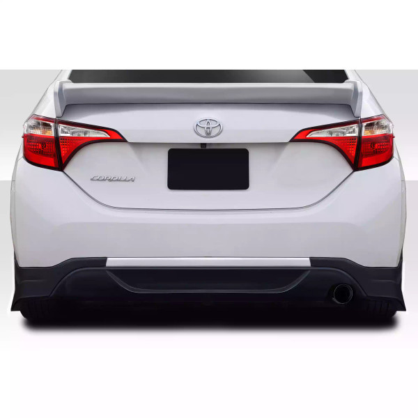 2014-2016 Toyota Corolla Duraflex Zeta Rear Lip 2 Piece