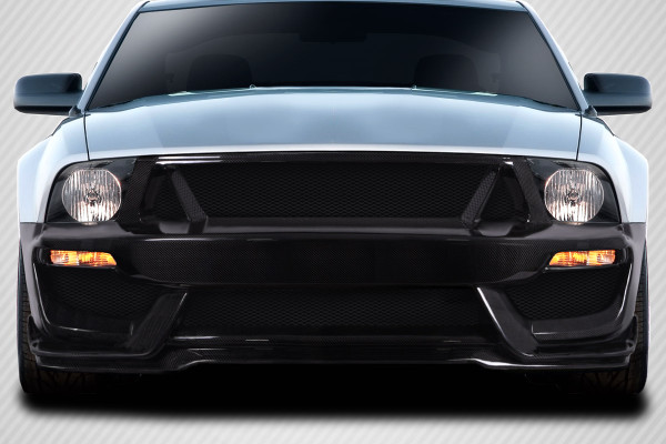 2005-2009 Ford Mustang Carbon Creations GT350 Look Front Bumper 1 Piece