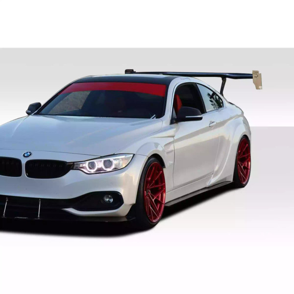 2014-2020 BMW 4 Series F32 AF-1 Wide Body Side Spliters ( GFK ) 2 Piece ( Must be used with Couture M Sport Look Side Skirts ) (S)