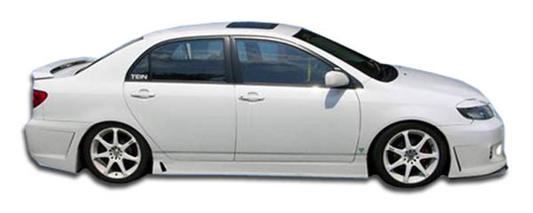 2003-2008 Toyota Corolla Duraflex B-2 Side Skirts Rocker Panels 2 Piece
