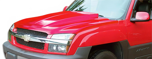 2002-2006 Chevrolet Avalanche (with body cladding) Duraflex Cowl Hood 1 Piece