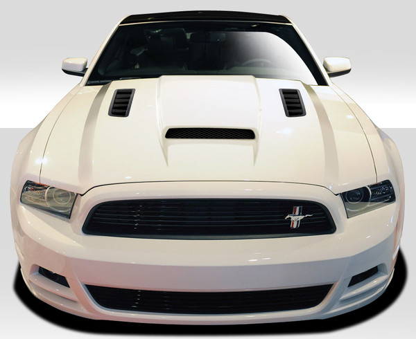 2013-2014 Ford Mustang / 2010-2014 Mustang GT500 Duraflex CVX Hood 1 Piece