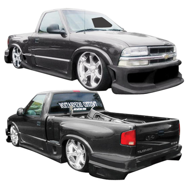1994-2004 Chevrolet S-10 Standard Cab Duraflex Drifter Body Kit 6 Piece