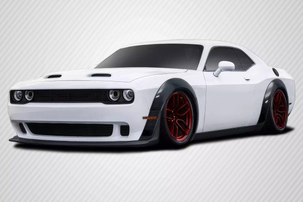 2015-2023 Dodge Challenger Carbon Creations Demon Look Wide Body Fender Flares 14 Pieces