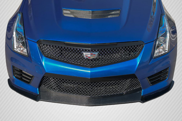 2016-2019 Cadillac ATS-V Carbon Creations V Look Front Lip Spoiler 1 Piece
