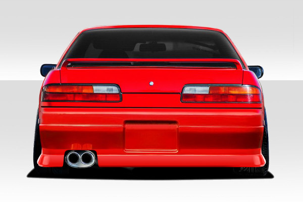 1989-1994 Nissan 240SX S13 2DR Duraflex D1 Sport V3 Rear Bumper Cover 1 Piece