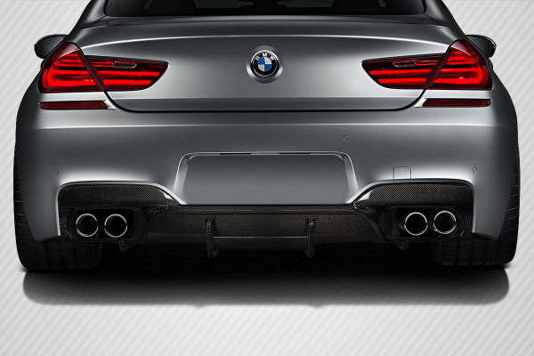 2011-2019 BMW 6 Series F06 F12 F13 Carbon Creations Sceptre Rear Diffuser 3 Pieces