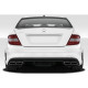 2012-2014 Mercedes C63 W204 4DR Sedan Black Series Look Rear Bumper - 1 Piece (S) - image 1