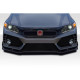 2012-2015 Honda Civic 4DR Duraflex FK8 Type R Look Front Bumper - 1 Piece - image 1