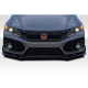 2012-2015 Honda Civic 4DR FK8 Type R Look Front Bumper - 1 Piece - image 1