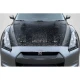 2009-2016 Nissan GT-R R35 AeroForge GT2 Hood - 1 Piece - image 1