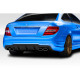 2012-2014 Mercedes C Class / C63 W204 Duraflex C63 Look Rear Diffuser - 1 Piece ( For AMG Bumper only) - image 1