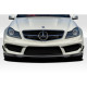 2012-2014 Mercedes C63 W204 Black Series Look Front Bumper - 1 Piece - image 1