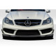 2012-2014 Mercedes C63 W204 Black Series Look Front Bumper - 1 Piece - image 1