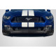 2015-2017 Ford Mustang Carbon Creations Goblin Front Lip Spoiler Air Dam - 1 Piece - image 1