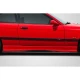 1992-1998 BMW M3 E36 Motive Side Skirt Rocker Panel Splitters - 2 Pieces - image 1