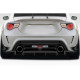 2013-2020 Scion FR-S Toyota 86 Subaru BRZ Duraflex Vantix Rear Bumper - 4 Piece ( Includes Diffuser and canards ) - image 1
