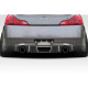 2008-2015 Infiniti G Coupe G37 Q60 Rega Rear Diffuser - 1 Piece - image 1
