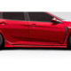 2017-2021 Honda Civic Type R Duraflex Skywalker Side Skirt Rocker Panel Splitters - 4 Pieces ( Must be used with Skywalker Fenders 119347 ) - image 1